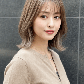 ミディアムヘア0019