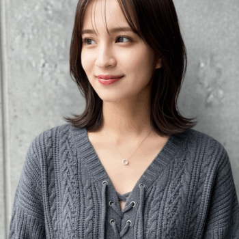 ミディアムヘア0043