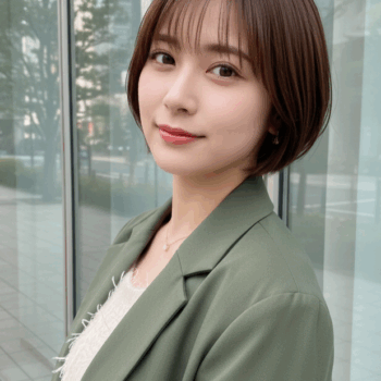 ショートヘア0087