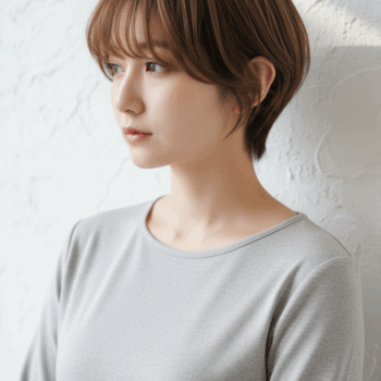 ショートヘア0096